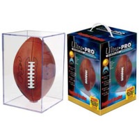 Ultra Pro Acrylic UV Football Cube Square Display Case Holder
