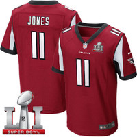 Atlanta Falcons Julio Jones Nike Red Super Bowl LI Bound Game Jersey