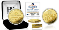                  Houston Astros 2017 World Series Champions 24k Gold Coin LE 10000