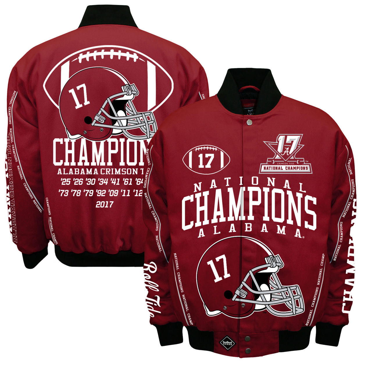 alabama championship jackets