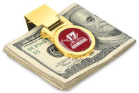                  Alabama Crimson Tide 2017 17-Time Football National Champions 24k Gold Money Clip