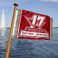                      Alabama Crimson Tide 2017 Football National Championship Car/Boat Flag