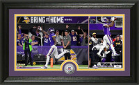                   Minnesota Vikings Stefon Diggs "Miracle in Minnesota" Silver Coin Victory Photo Mint LE 5000
