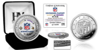           Minnesota Vikings 2017 NFC Divisional Victory Silver Coin LE 10,000