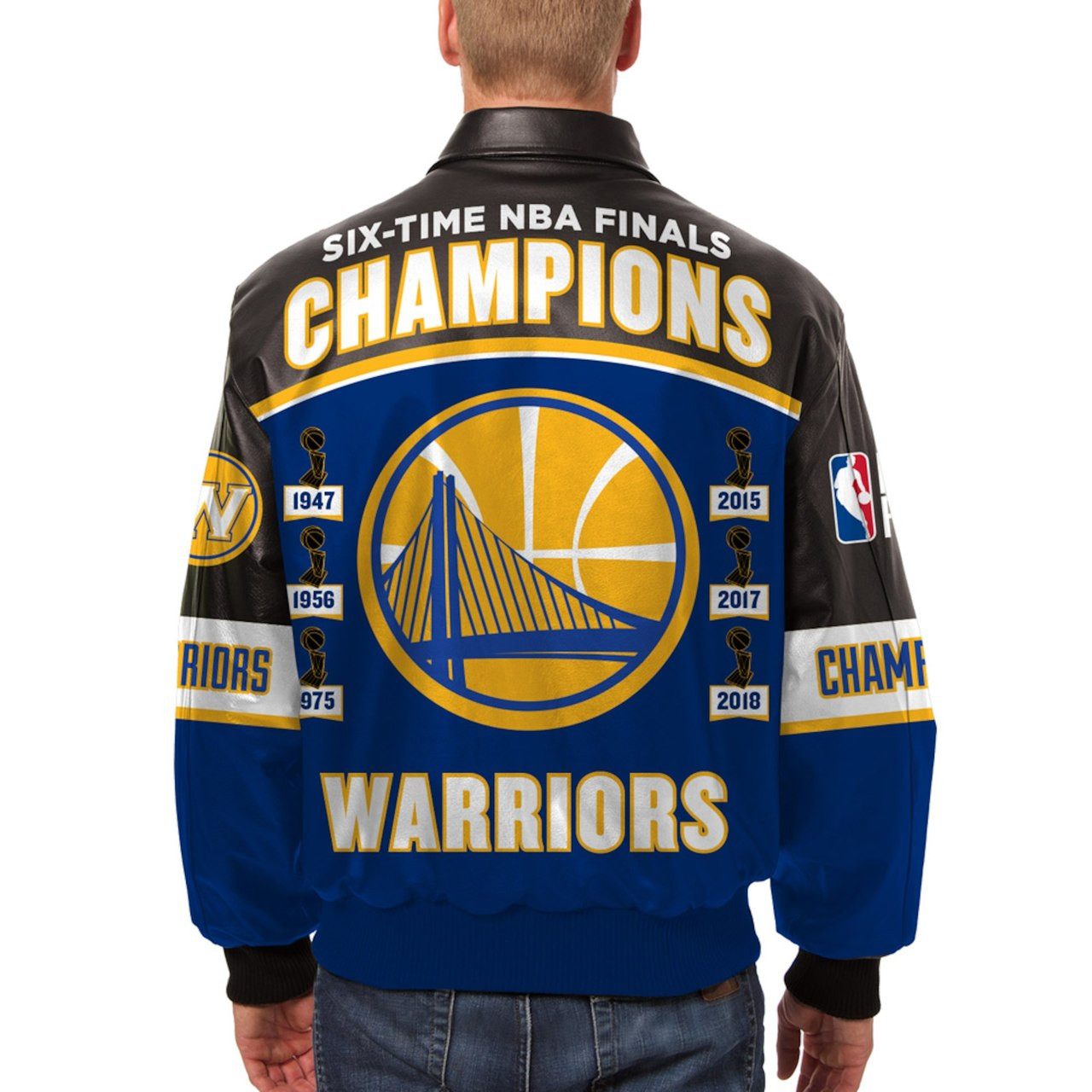 warriors finals jacket