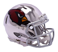 Arizona Cardinals NFL Chrome Speed Riddell Mini Football Helmet