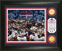 Boston Red Sox 2018 AL Champions Celebration 2pc Gold Coin Photo Mint LE 5,000