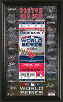 Boston Red Sox 2018 World Series Signature Ticket LE 5,000