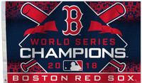 Boston Red Sox 2018 World Series Champions Flag 3'x 5'