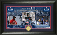 New England Patriots Super Bowl 53 Parade Panoramic 24k Gold Coin Photo Mint LE 5,000