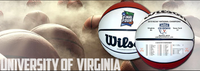 Virginia Cavaliers 2019 NCAA Men's Basketball National Champions Wilson Official Size White Panel Basketball LE 5,000