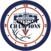Virginia Cavaliers 2019 NCAA Men's Basketball National Champions 12" Round Wall Clock