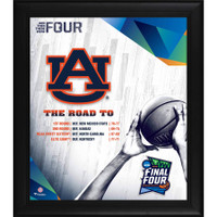 Auburn Tigers Authentic Framed 15" x 17" 2019 NCAA Men's Basketball Tournament March Madness Final Four Bound Collage