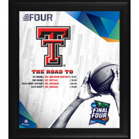 Texas Tech Red Raiders Authentic Framed 15" x 17" 2019 NCAA Men's Basketball Tournament March Madness Final Four Bound Collage
