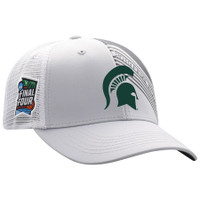 Michigan State Spartans 2019 NCAA Men's Basketball Tournament Final Four Champions Adjustable Hat - Gray