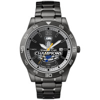 St. Louis Blues 2019 NHL Stanley Cup Champions Stainless Steele Crystal Watch