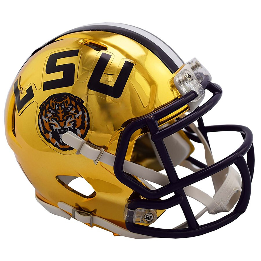Lsu Tigers Chrome Alternate Speed Full Size Authentic Football