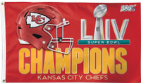 Kansas City Chiefs Super Bowl LIV Champions 3' x 5' Flag