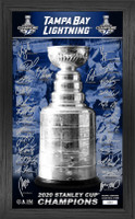 Tampa Bay Lightning 2020 Stanley Cup Champions Signature Trophy LE 5,000