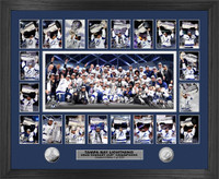 Tampa Bay Lightning 2020 Stanley Cup Final Champions 2pc Silver Coin "Memorable Moments" Photo Mint Framed 18" x 22" LE 2,020