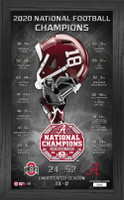 Alabama Crimson Tide 2020/21 Football National Champions Team Pride Pano LE 5,000