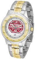 Alabama Crimson Tide 2020/21 CFP 18-Time National Championship 23k Gold Competitor Two-Tone  Watch