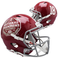 Alabama Crimson Tide 2020 National Champions Logo Speed Mini Helmet