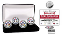 Tampa Bay Buccaneers Super Bowl 55 3pc Victory Silver Mint Coin Set LE  5,500