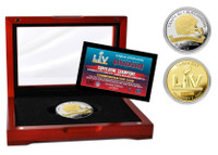 Tampa Bay Buccaneers Super Bowl 55 Champions Two-Tone Mint Coin LE 5,500