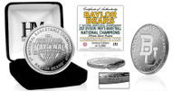 Baylor Bears 2021 NCAA Men's Basketball National Championship Silver Coin w/Case LE 5,000