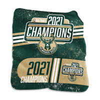 Milwaukee Bucks 2021 NBA Champions 50" x 60" Throw Blanket