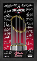 Atlanta Braves 2021 World Series Champions Signature Trophy LE 5,000