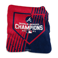 Atlanta Braves 2021 World Series Champions 50'' x 60'' Silk Touch Throw Blanket