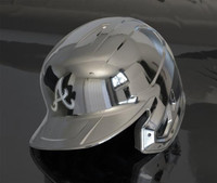 Atlanta Braves MLB Chrome Batting Helmet