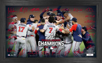 Atlanta Braves 2021 World Series Champions Celebration Signature Field LE 5,000
