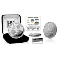 Georgia Bulldogs vs Michigan Wolverines 2022 Orange Bowl Dueling Silver Mint Coin LE  LE 2,021