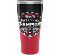  Georgia Bulldogs 2021 National Champions 30oz. Stainless Steel Tumbler