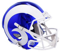 Los Angeles Rams Riddell Revolution Chrome Mini Helmet LE