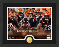 Cincinnati Bengals Super Bowl LVI Team Force 24k Gold Coin Photo Mint LE 5,000