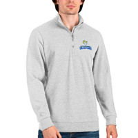 Los Angeles Rams Super Bowl LVI Champions Quarter-Zip Pullover Sweatshirt - Heathered Gray