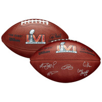 Los Angeles Rams Super Bowl LVI Autographed Wilson Pro Football with Multiple Signatures - Limited Edition of 56