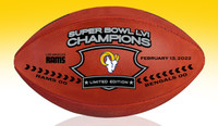 Los Angeles Rams Super Bowl 56 Wilson Leather Championship Game Football LE 5,000