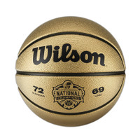 Kansas Jayhawks 2022 NCAA Men's Basketball National Champions Gold Trophy Basketball