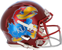 Kansas Jayhawks Authentic Team-Issued #39 Red Helmet from the Football Program - Size L - AA0050396 LE