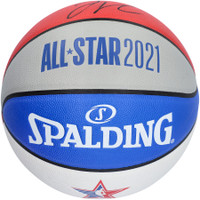 Boston Celtics Jayson Tatum Authentic Autographed Spalding 2021 NBA All-Star Money Basketball