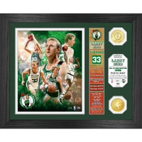 Larry Bird Boston Celtics Hall Of Fame Banner 24k Gold Coin Photo Mint LE 5,000