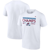 Colorado Avalanche 2022 Western Conference Champions Locker Room T-Shirt - White