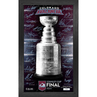 Colorado Avalanche 2022 Stanley Cup Final Signature Trophy LE 5,000