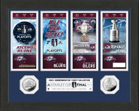 Colorado Avalanche Road To The Stanley Cup Commemorative Ticket Photo Mint LE 5,000