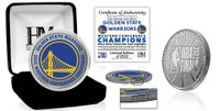 Golden State Warriors 2022 Western Conference Champions Color Silver Mint Coin LE 2,022